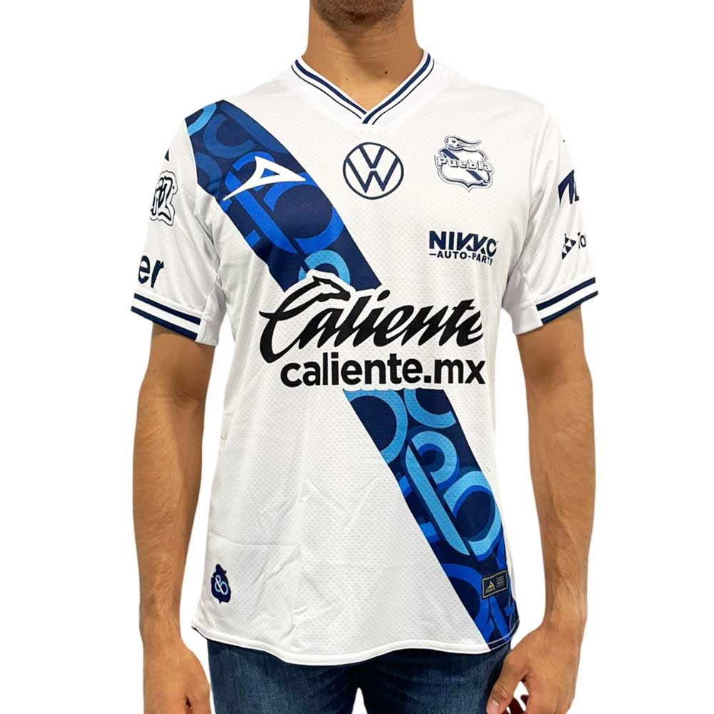 Jersey Pirma Hombre Local Club Puebla 24-25 Blanco