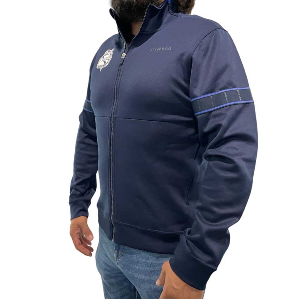 Chamarra Pirma Hombre Club Puebla 23-24 Entrenamiento Azul