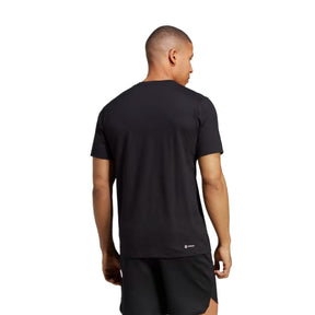 Playera Adidas Hombre Tr-Es Fr Logo T Playera Mc IB8273 Negra
