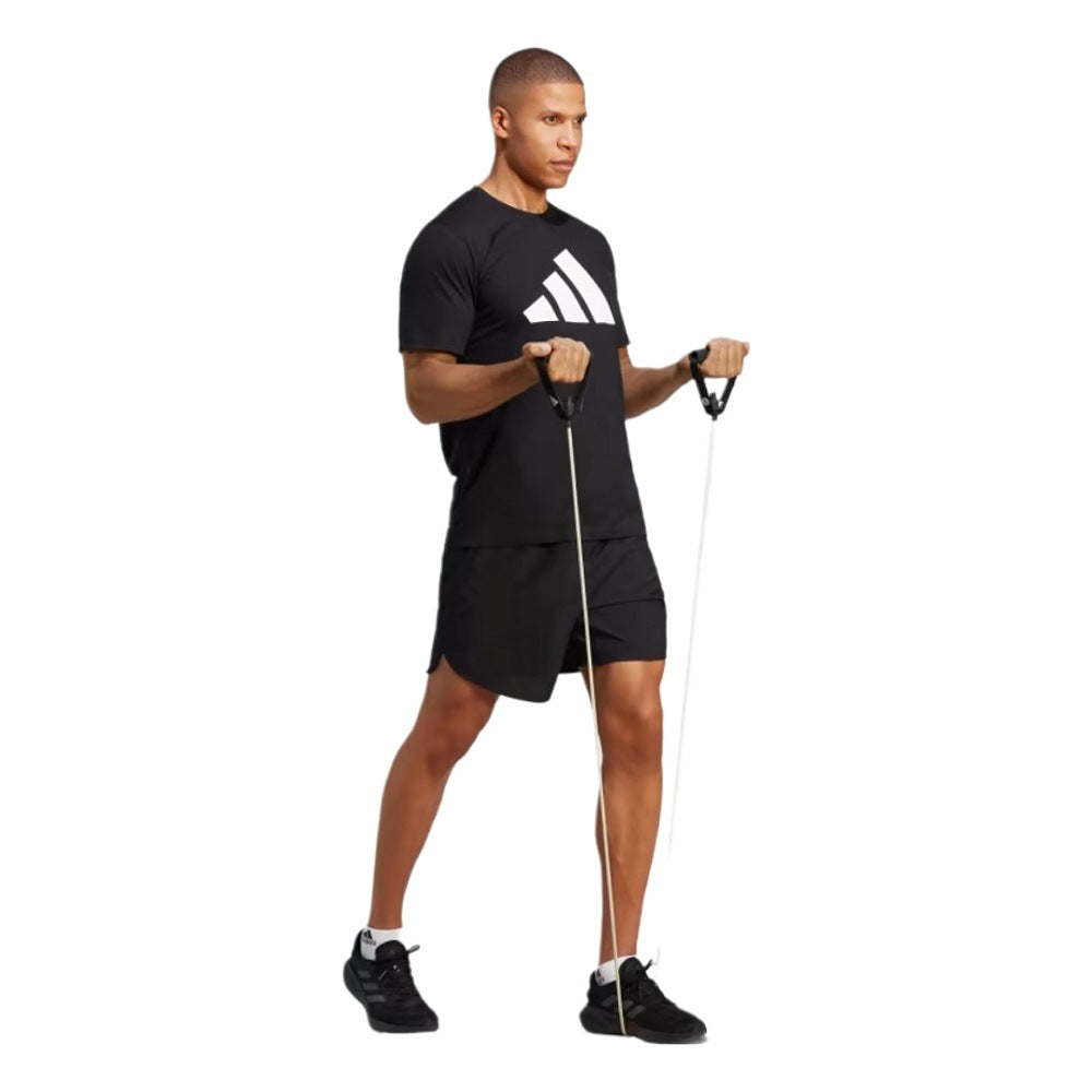 Playera Adidas Hombre Tr-Es Fr Logo T Playera Mc IB8273 Negra