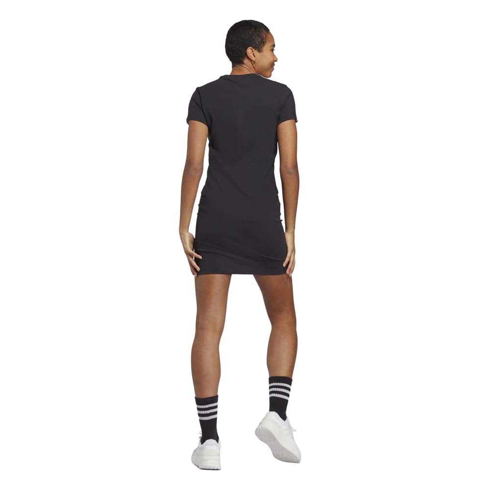 Vestido Adidas Mujer W 3S Fit T Dr Ic8785 Negro