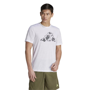 Playera Adidas Hombre Tr-Es+ Tee Ij9603 Blanco