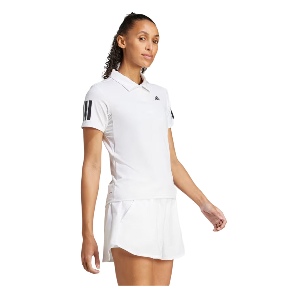 Playera Polo Adidas Mujer Club JP1801 Blanco