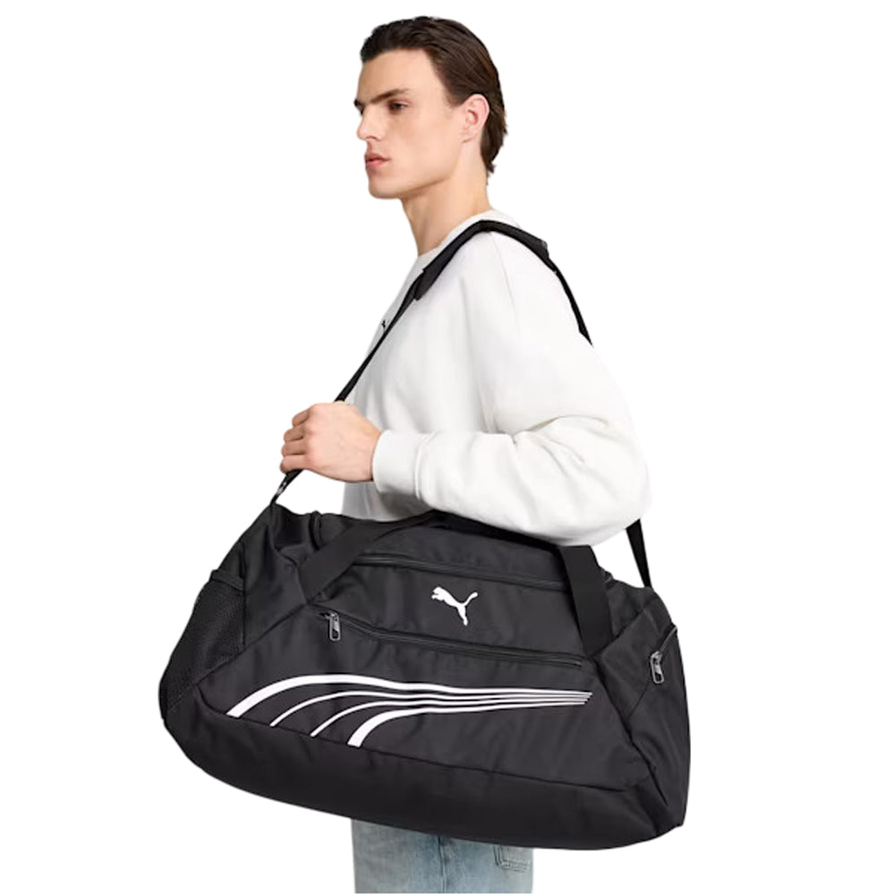 Maleta Puma Unisex Fundamental Medium Sports Bag Negro