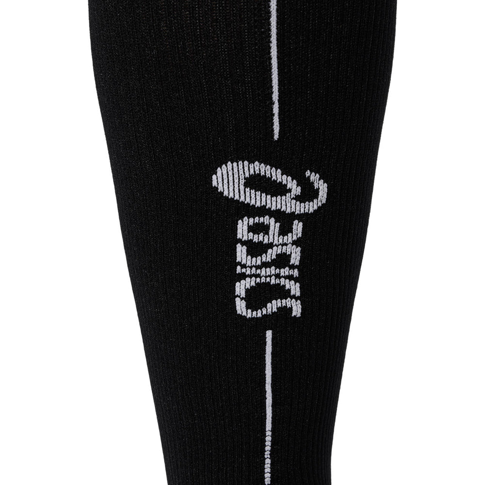 Calcetas Largas Asics Unisex Performance Run Compression Socks Negro