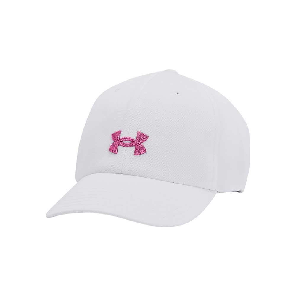 Gorra Under Armour para Mujer Blitzing Wrapback Blanco