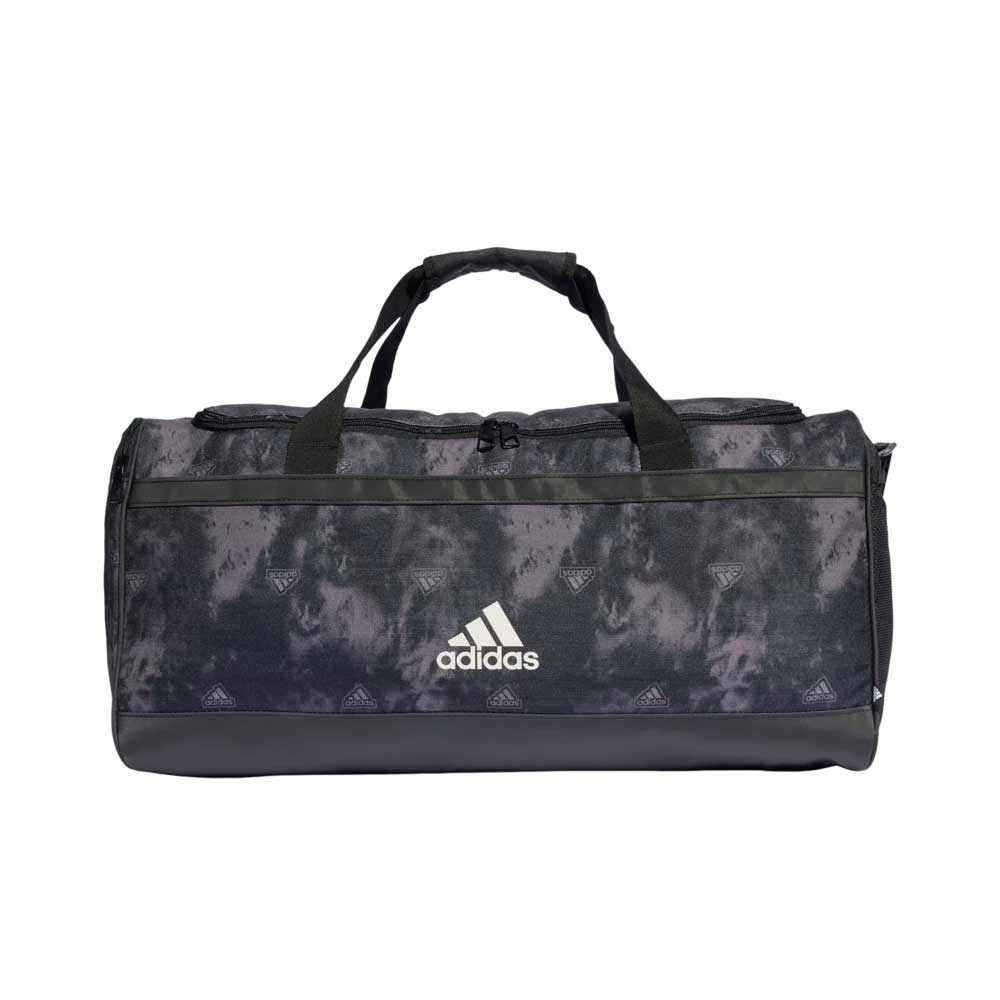 Maleta Adidas Unisex Lin Duf M Gfx U Is3784 Gris Negro