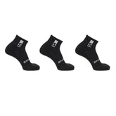 Calcetas Salomon Unisex Everyday Ankle 3 pack Negro
