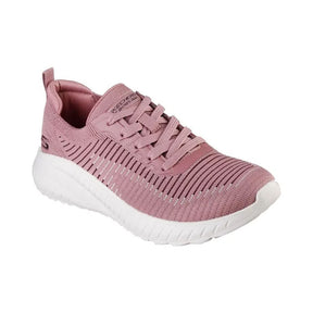 Tenis Mujer Skechers Bobs Sport Squad Chaos - Rosado