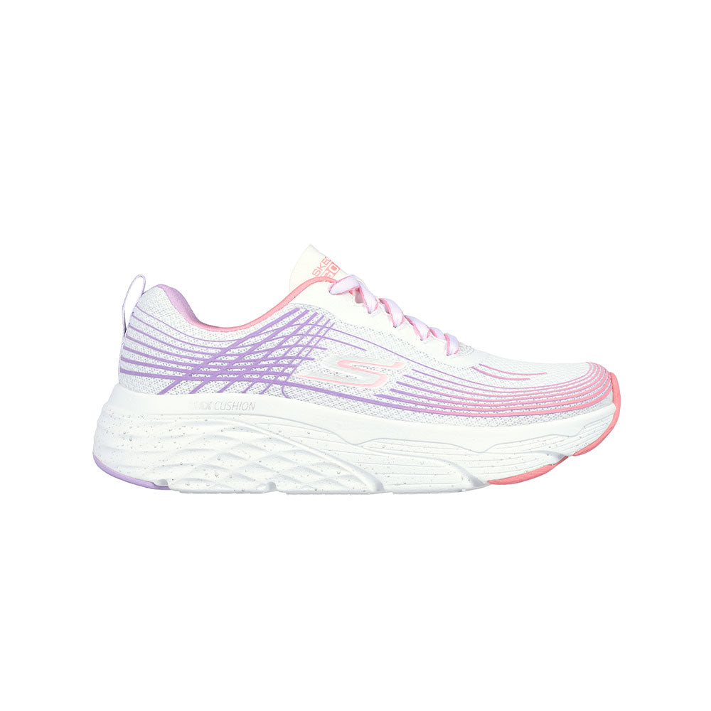 Tenis Mujer Skechers Max Cushioning elite - Blanco-Rosado
