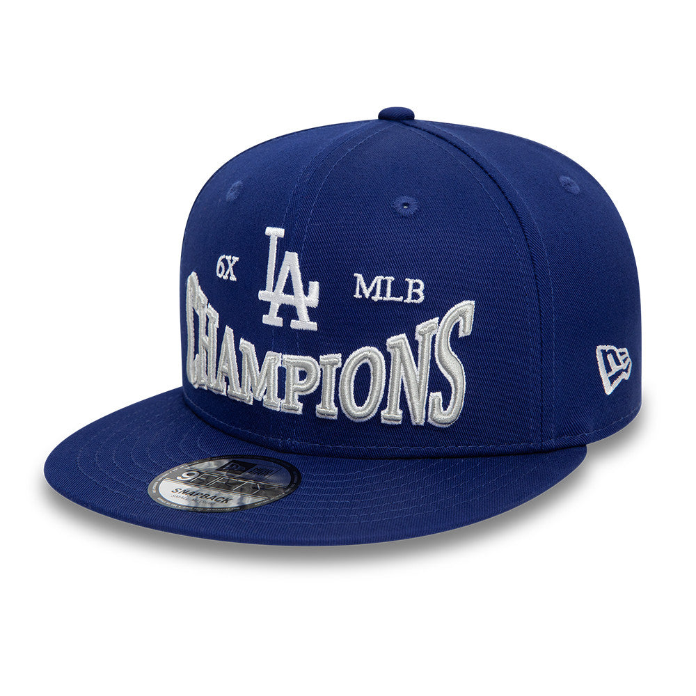 NE LA DODGERS CHAMPIONS PATCH 9FIFTY BLUE
