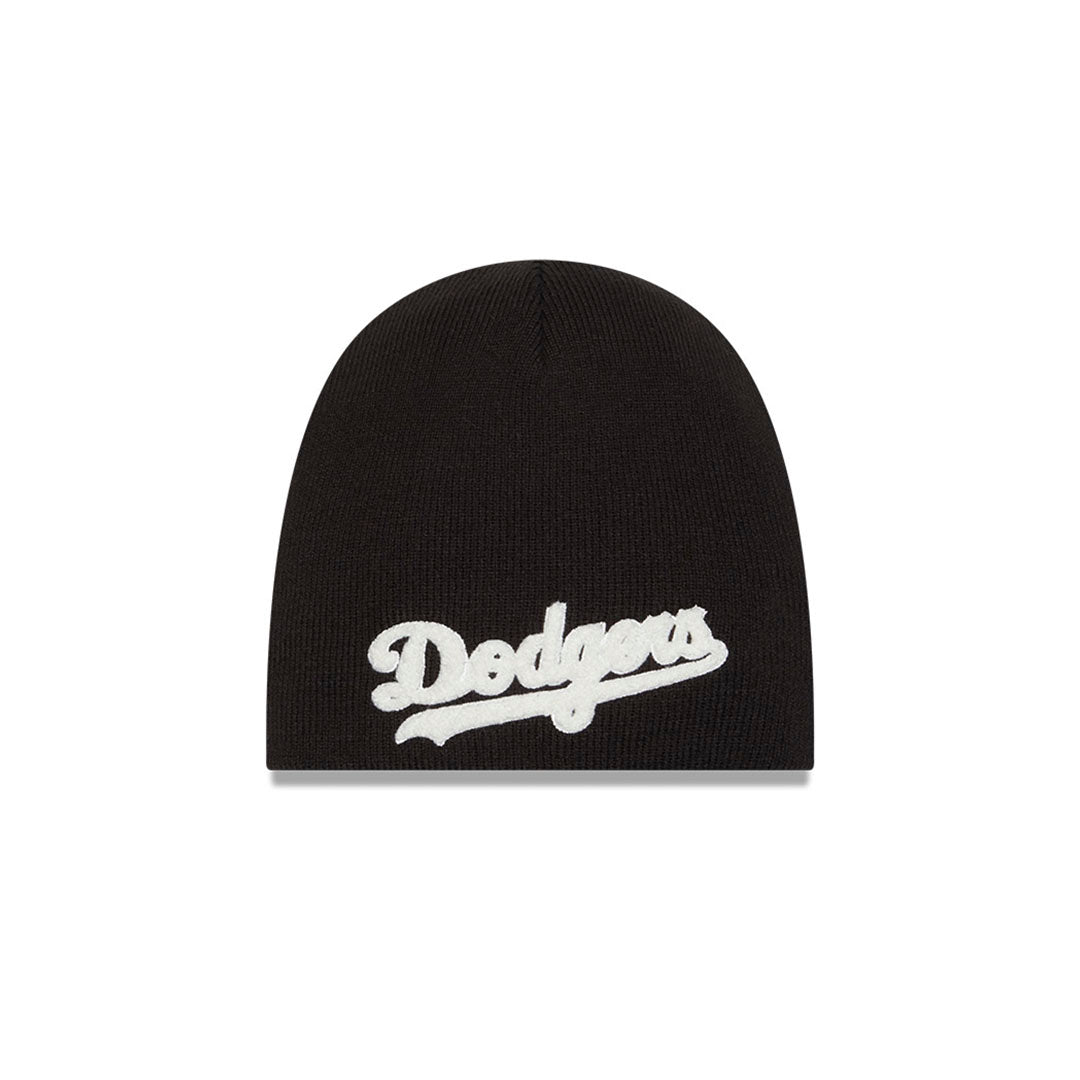 New Era Chenille Script LA Dodgers Black