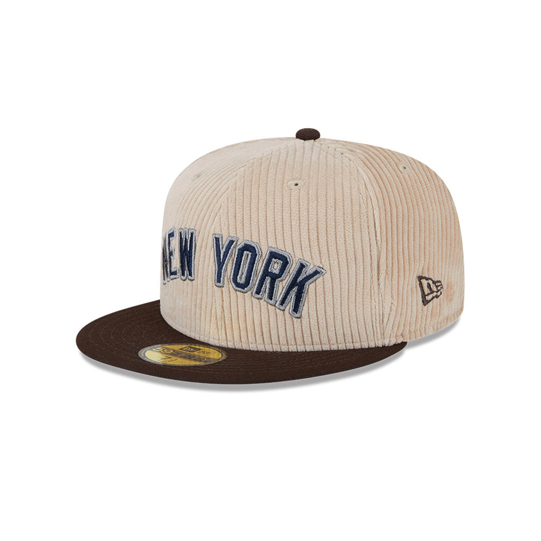 New Era Fall Cord NY Yankees Beige - Khaki