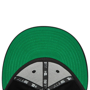 New Era Heritage Script Black Low Profile 59Fifty Fitted