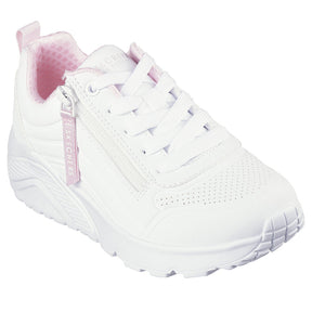Tenis Niña Skechers Uno Lite - Blanco