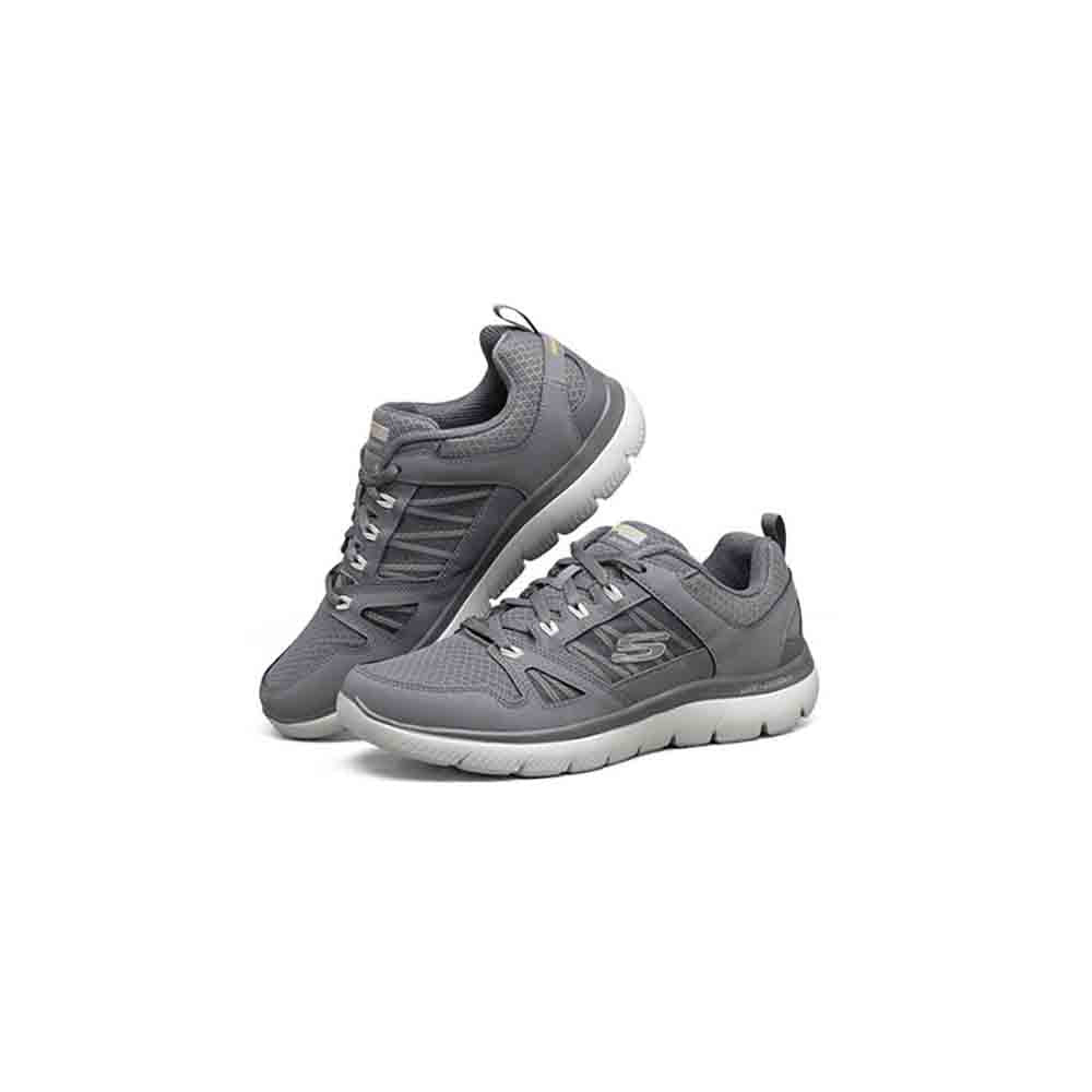 Tenis Hombre Skechers Summits New World - Gris