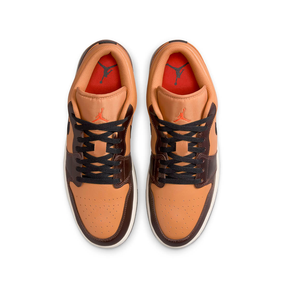 Air Jordan 1 Low Flax and Baroque Brown