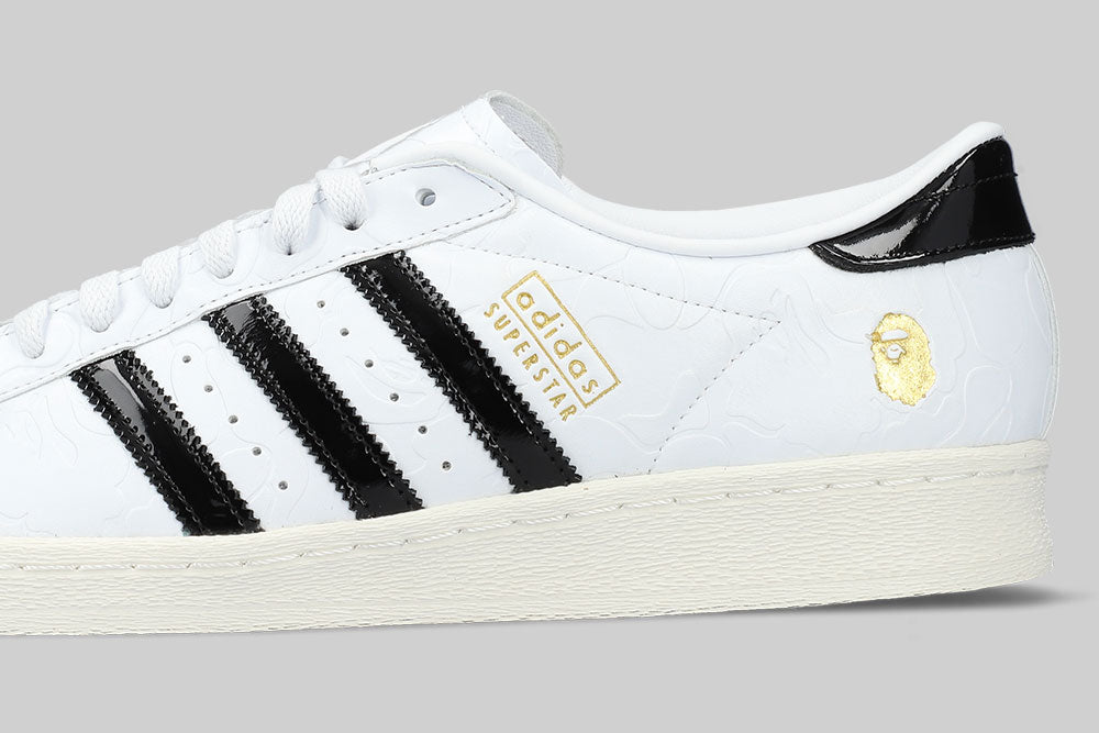 adidas x BAPE Superstar Vintage 'Cloud White'