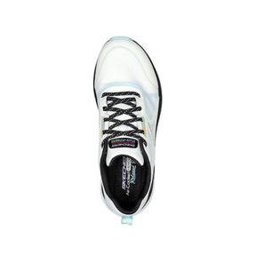 Tenis Mujer Skechers Dlux Fitness - Blanco-Azul