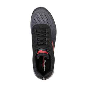 Tenis Hombre Skechers Track Ripkent - Gris-Rojo