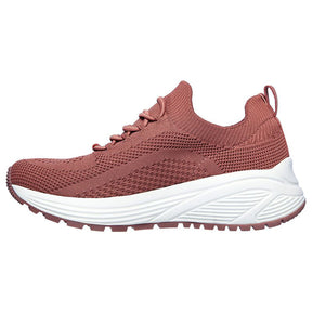 Tenis Mujer Skechers Bobs sparrow 2.0 Allegiance Crew - Rosado-Blanco