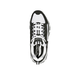 Tenis Mujer Skechers Dlites Arch Fit - Negro-Blanco