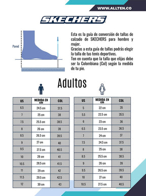 Tenis Mujer Skechers Max Cushion Delta - Azul-Morado